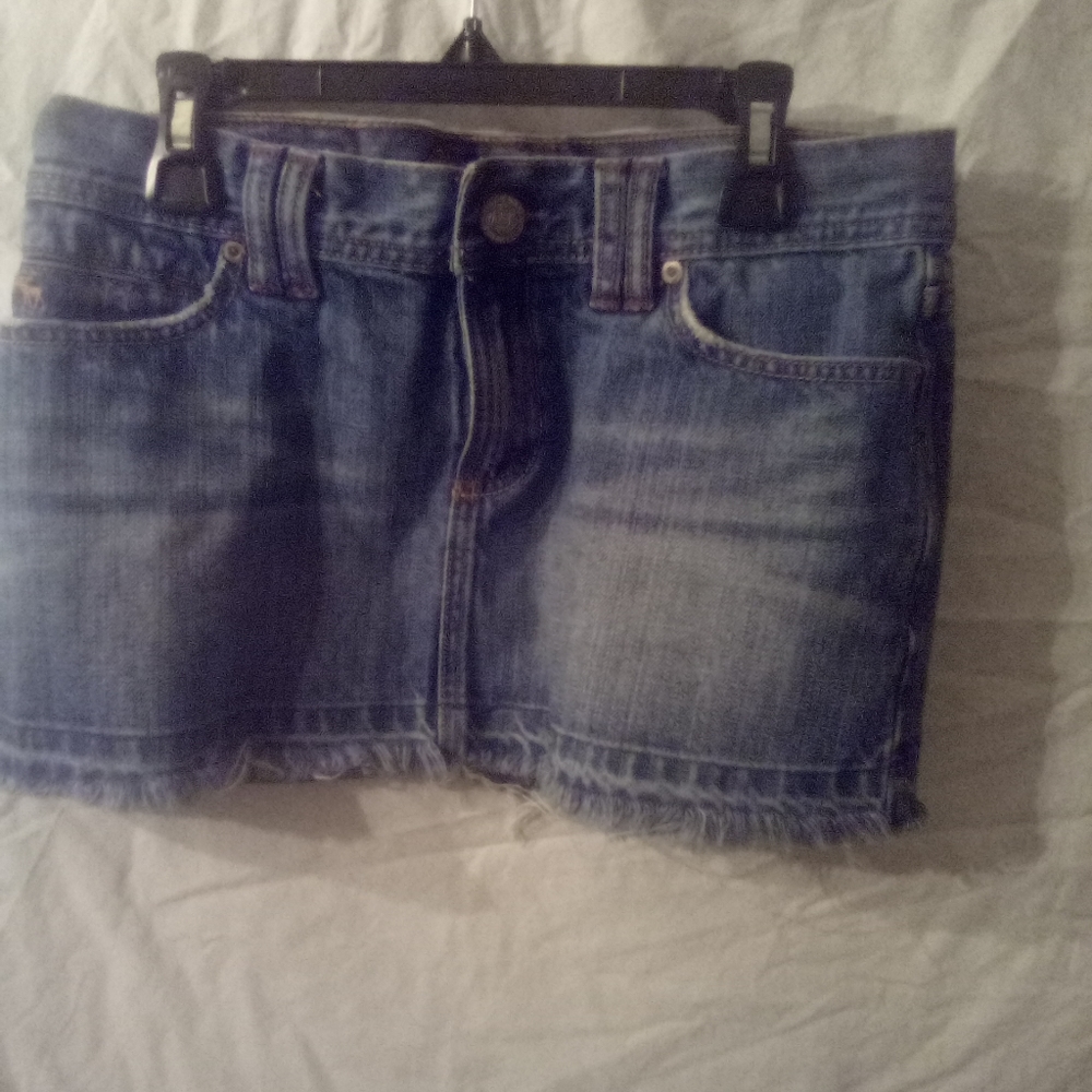 Blue jean skirt